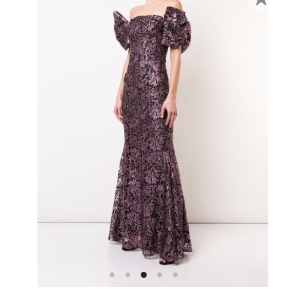 SOLD Zac Zac Posen Leanne Gown - Picture 3 of 6